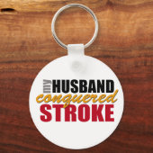 Mijn echtgenoot veroverde Sleutelhanger Stroke (Voorkant)