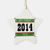 Mijn eerste 10K - 2014 Keramisch Ornament (Rechts)