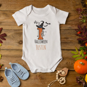 Mijn eerste 1e Halloween gepersonaliseerd Romper