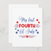 Mijn eerste 4 juli (Voorkant / Achterkant)