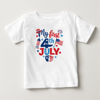 Mijn eerste 4 juli baby | Schattig patriottisch