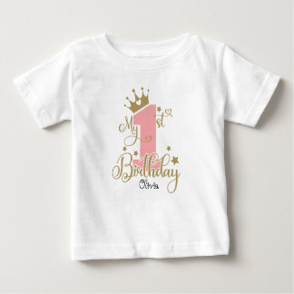 Mijn eerste Birthday Baby Girl Bodysuit