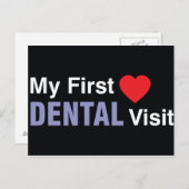 Mijn eerste Briefkaart voor gebitsbezoeken (Voorkant / Achterkant)