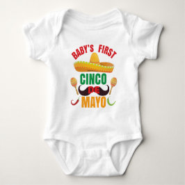 Mijn eerste Cinco De Mayo - Mexico Mexicaans Romper