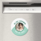 Mijn eerste Communie Custom Foto en Datum Magneet (Insitu (Vaatwasser))