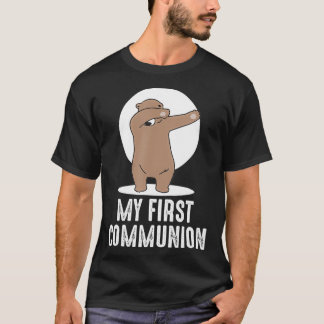 Mijn eerste communiqué, beer 1 t-shirt