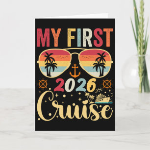 Mijn eerste cruise 2026 vakantie bijpassende famil kaart