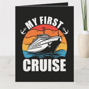 Mijn eerste cruise  Grappige gez familievakantie C Kaart