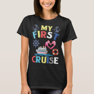 Mijn eerste cruise Mannen Women Girls and Boys Cru T-shirt