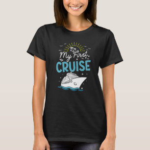 Mijn eerste cruise Mannen Women Girls and Boys Cru T-shirt