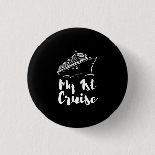 Mijn eerste cruise ronde button 3,2 cm