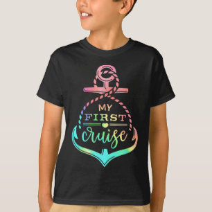 Mijn eerste cruise rookie reizigers vakantie match t-shirt