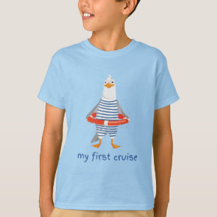 Mijn eerste cruise Unisex Kinder Penguin T-shirt