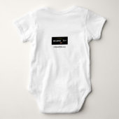 Mijn eerste Eclipse baby's lichaam Romper (Achterkant)