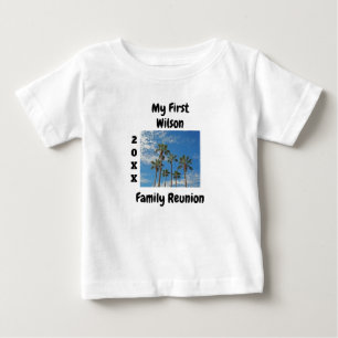 Mijn eerste familiereünie Palm Tree Beach aandenke