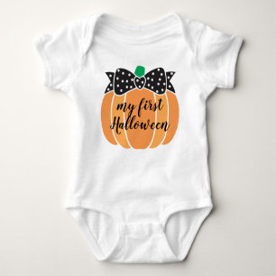 Mijn eerste halloween eerste kleine pompoen poodot romper