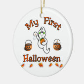 Mijn eerste halloween keramisch ornament (Links)