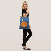 Mijn eerste Halloween Pacifier Pumpkin Tote Bag (Op model)