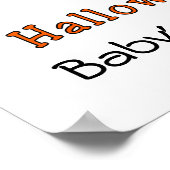 Mijn eerste halloween poster (Hoek)