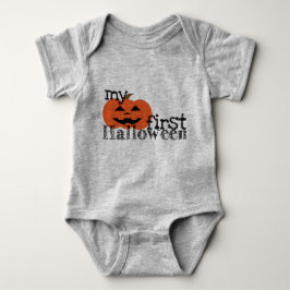 Mijn eerste Halloween Pumpkin Romper