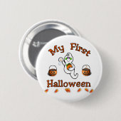 Mijn eerste halloween ronde button 5,7 cm (Voorkant /achterkant)