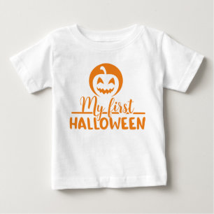 Mijn eerste halloween Sinaasappel pompoen