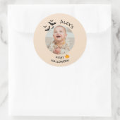 Mijn eerste Halloween Sticker Aangepaste foto (Tas)