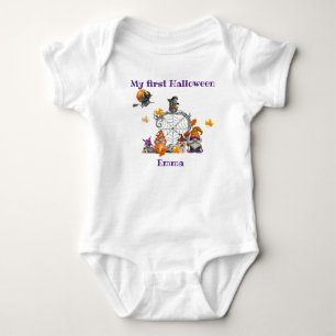 Mijn eerste halloween-Whimsical-geit-geit Romper