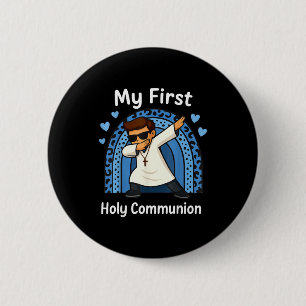 Mijn Eerste Heilige Communie Ronde Button 5,7 Cm