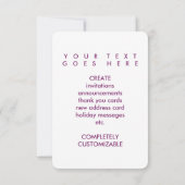 mijn eerste huis ( mod mauve ) kaart (Achterkant)