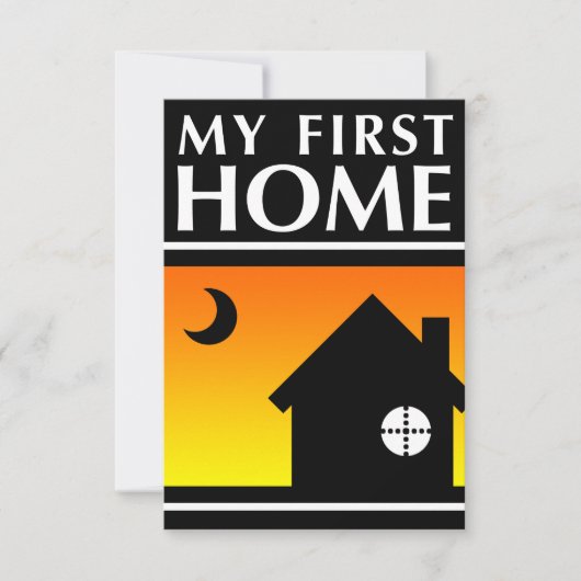 mijn eerste huis ( mod sunrise ) kaart (Voorkant)