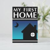 mijn eerste huis ( mod sunset ) kaart (Staand voorkant)