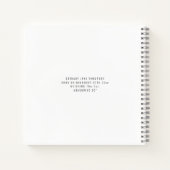 Mijn eerste jaar 2 Foto's eerste verjaardag Keepom Notitieboek (Achterkant)