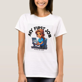 Mijn eerste Kantoor baan T-shirt
