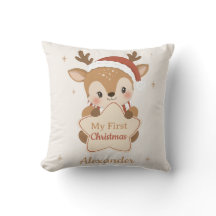 Mijn Eerste Kerst Baby Rendier Op Maat