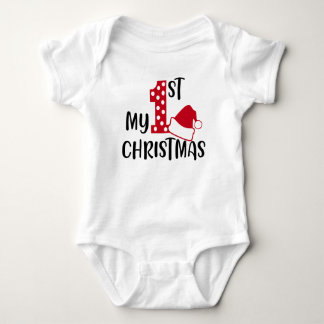 🎄Mijn Eerste Kerst Baby T-Shirt | Schattige Kerst