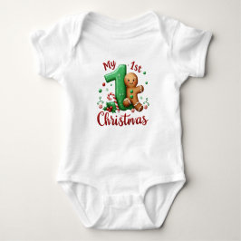 Mijn eerste kerst bodysuit