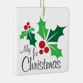 Mijn eerste kerst keramisch ornament (Rechts)