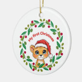 Mijn eerste kerst Ornament (Links)