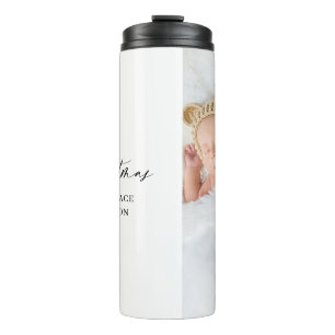 Mijn eerste kerst Persoonlijk baby cadeau Thermosbeker