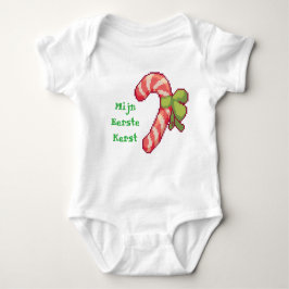 Mijn eerste Kerst. Pixel Art, Pixelart  Romper