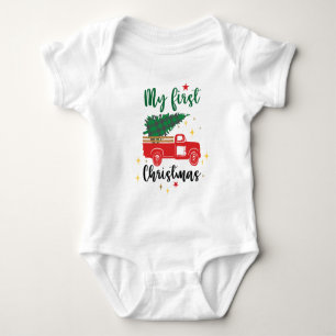 Mijn eerste kerst romper