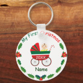 Mijn eerste kerst sleutelhanger (Voorkant)
