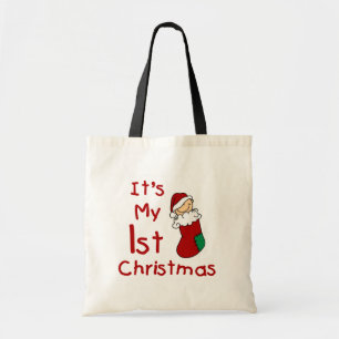 Mijn eerste kerst T-shirts en cadeaus Tote Bag