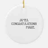 Mijn eerste kerst US Citizen Ornament Eagle (Achterkant)