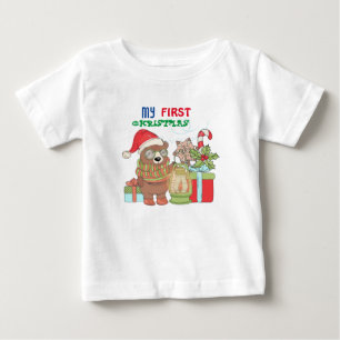 Mijn eerste kerstfeest Baby T-Shirt