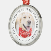 Mijn eerste Kerstfeest voor altijd Thuis Modern Pe Metalen Ornament (Links)