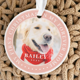 Mijn eerste Kerstfeest voor altijd Thuis Modern Pe Ornament