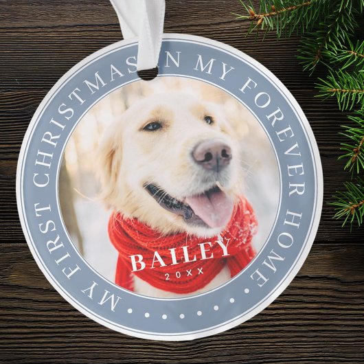 Mijn eerste Kerstfeest voor altijd Thuis Modern Pe Ornament