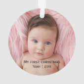 Mijn eerste kerstfoto ornament (achterkant)